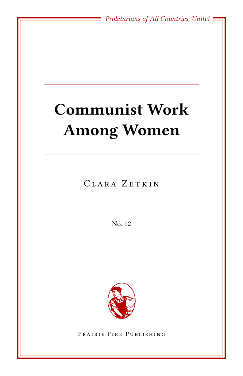 Communist Work Among Women