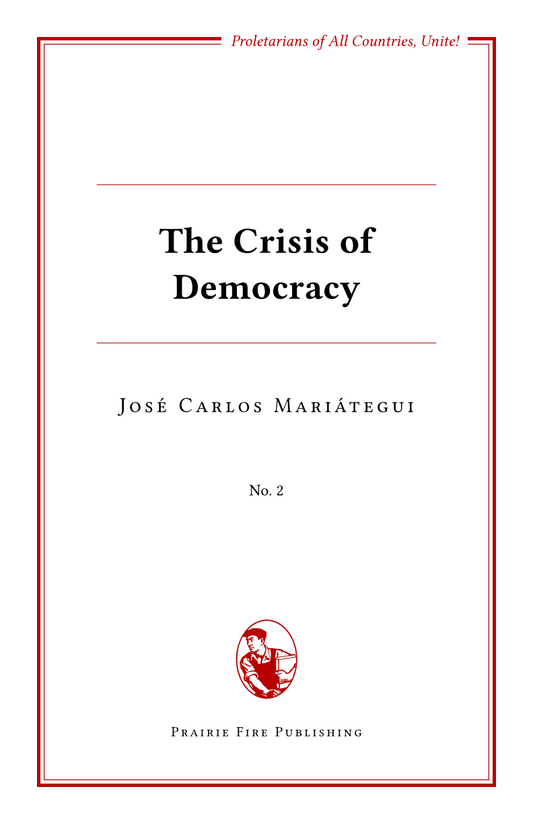 The Crisis of Democracy