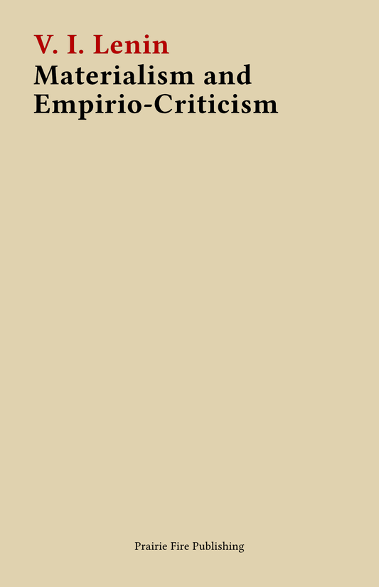 Materialism and Empirio-Criticism